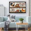Vintage Poster - Farm Chickens-11CT Stamped Cross Stitch 40*60cm/15.75*23.62in(Big Size)