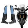 2Pcs/Pair Motorcycle Mirrors Universal 10mm 8mm Wind Wing Side Rearview Mirrors
