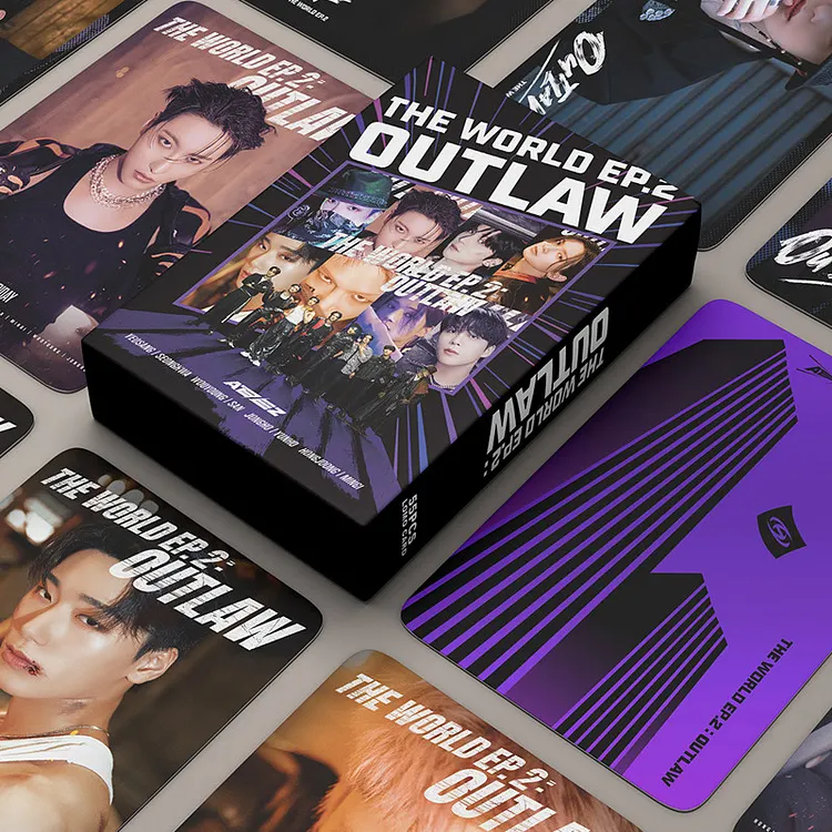 officialateezshop ATEEZ THE WORLD EP.2 : OUTLAW Teaser Photocard