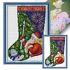 Santa Claus-16CT Stamped Cross Stitch Kit(27*37cm)