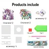 Four Sided Butterfly Multifunctional Diamond Night Lamp Kit