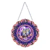(US Local)Special Shape Animals 5D Diamond Painting Clock Art Craft Diamond Painting Clock Kits