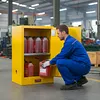 12 Gallon Hazardous Storage Cabinet Flammable Cabinet for Industry and Home