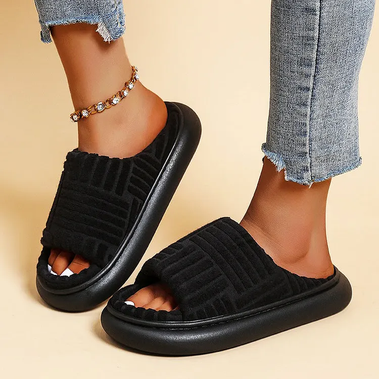 Elevea Thick Sole Premium Slippers