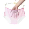 Fully transparent lace breathable soft briefs