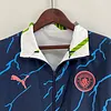 2023/2024 Manchester City Reversible Windbreaker Navy blue Soccer Jersey 1:1 Thai Quality love fball