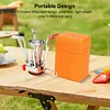 3000W Camping One-piece Gas Stove with Piezo Ignition for Outdoor Cooking Picnic