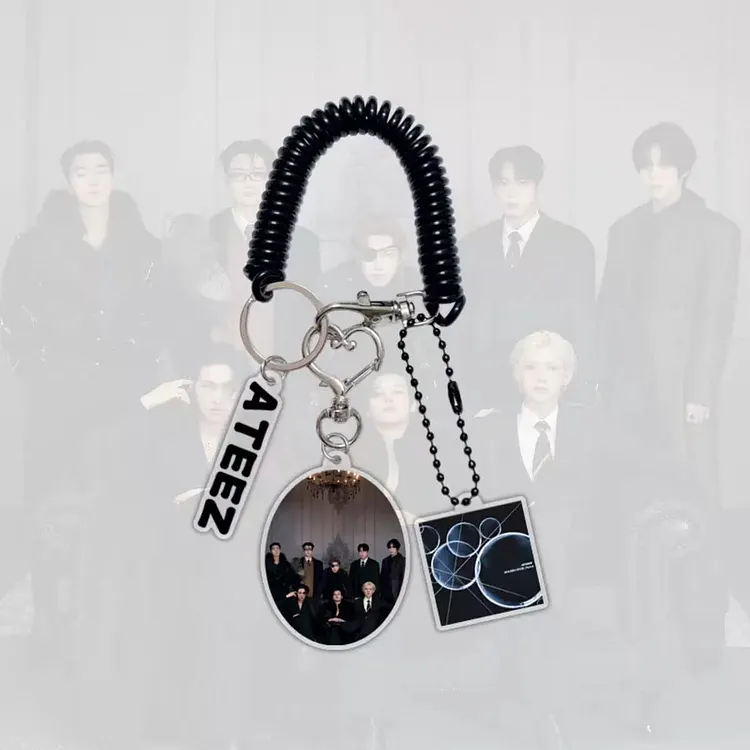ATEEZ GOLDEN HOUR カラビナ キーチャーム ソンファ Ateez Golden Hour Part 4 Members Album Keychain