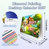 2027 Diamond Painting Monthly Calendar Kit Diamond Art Calendar for DIY Crafts