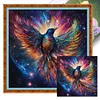 (Multi Style)Colorful Bird-Full Embroidery 2 Strands 18CT Stamped Cross Stitch-35*35CM