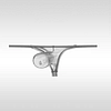 Men's Ice Silk Elastic Silky Thong U-Convex Seamless Sexy Thin Strap Tight T-Pants