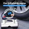 Car Air Compressor 120W Electric Tyre Inflatable Pump with LED Light LCD Display