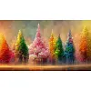 Tree-Full Embroidery 3 strands 11CT Stamped Cross Stitch-66*40CM-Large Size