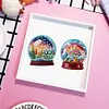 8PCS Diamond Painting Magnets Refrigerator for Adult Kid (Rainbow Crystal Ball)