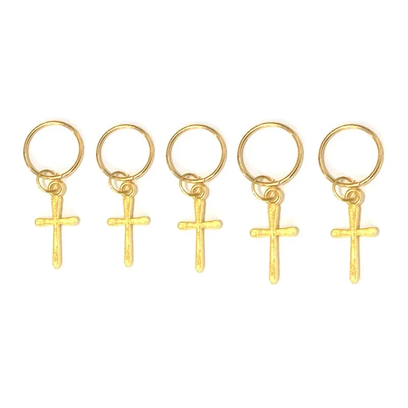 Hair Braid Coin Leaves Retro Colorful Beads Pendant Charms Rings Clip Headband for Pierced Hip-hop Braiders Leaves Accessories