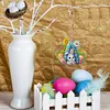 (US Local)PET Double Sided Special Shaped Easter Alphabet DIY Diamond Painting Keychain