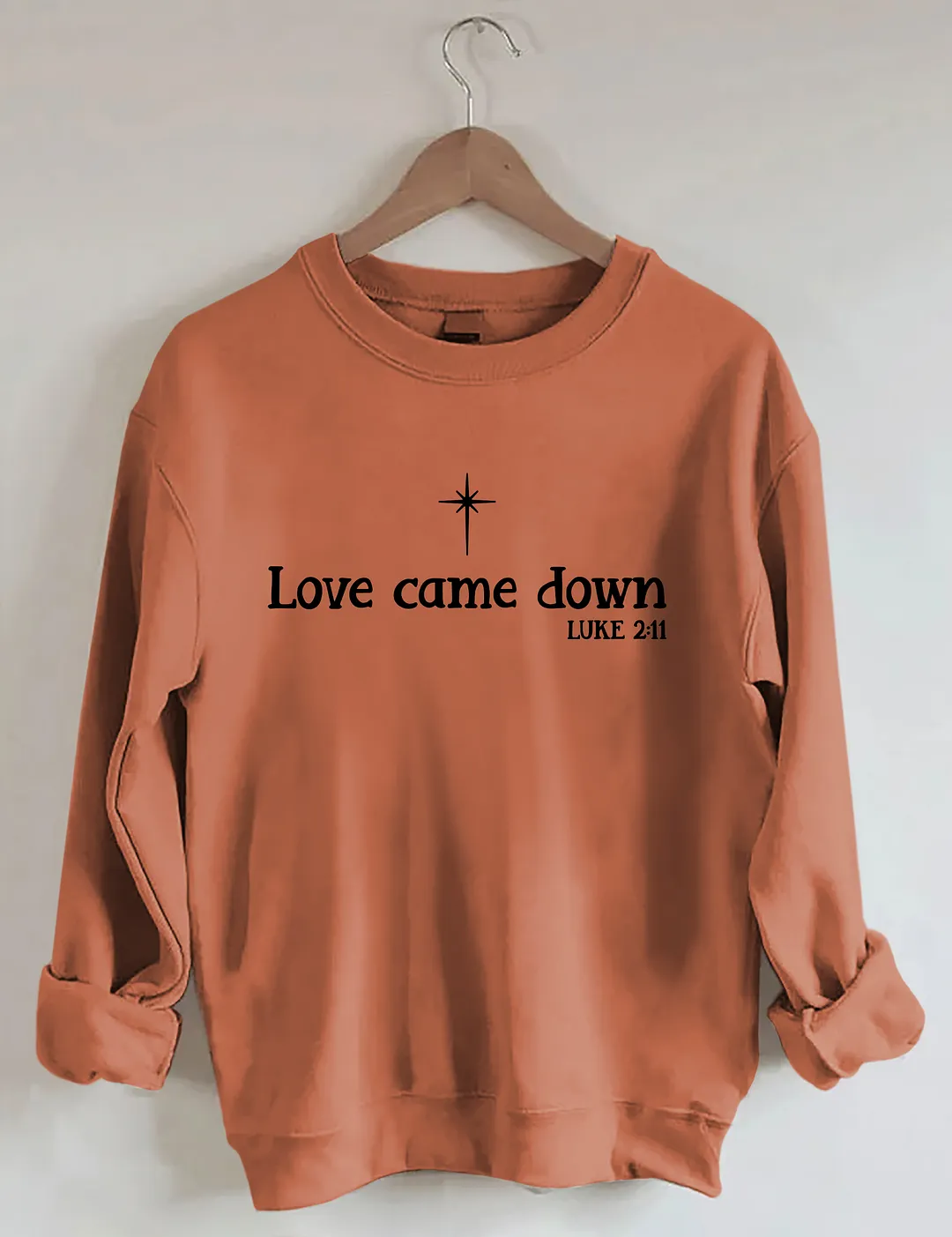 Love Come Down Christmas Nativity Sweatshirt