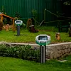 Solar Gopher Repellent Scarer Ultrasonic Vibration Repeller for Outdoor Garden