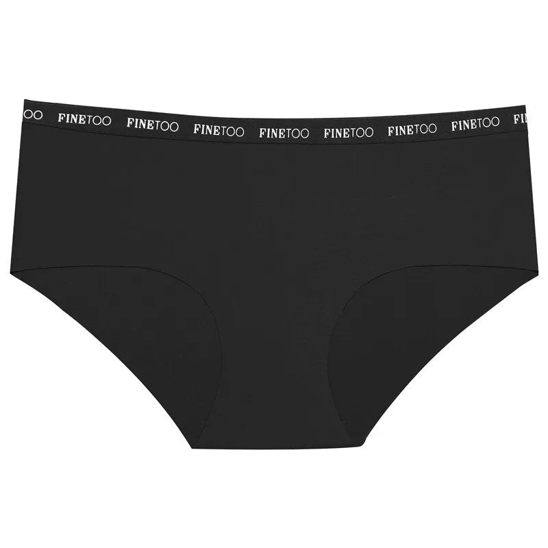FINETOO Seamless Panties Women Rose Printing Underwear Fashion Letter Panty Ladies Briefs Underpants S-XL Female Briefs Lingerie