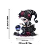 Acrylic Special Shaped Double Sided Effect Halloween Table Top Diamond Painting Ornament Kits
