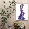 Diamond Painting-DIY Crystal Rhinestone Dress Lady