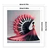 (Counted/Stamped)Piano Girl-11CT Cross Stitch 40*40cm
