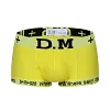 Letter Personality D.M Underwear Men's Fashion High Elastic Comfortable Pouch Cotton Boxer