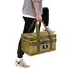20L Camping Kitchen Organizer Trunk Organizer for Camping Picnic (Khaki)