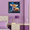 Diamond Painting-DIY Full Round Drill Glowing Deer(40*40 CM)