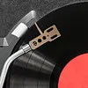 Turntable Headshell with 4 Lead Wires Cartridge Headshell Stylus Holder for LP Vinyl Record Player Turntable Phonograph