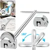 11in Adjustable Basin Wrench Tap Nut Spanner Sink Faucet Wrench for Tight Spaces