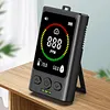 3-in-1 Carbon Monoxide Detector Rechargeable CO Detector Temp Humidity Monitor