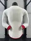 2024/2025 Long Sleeve Player Version Flamengo Away Football Jersey 1:1 Quality Thai