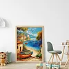 Boat - 9CT Partial Beaded Cross Stitch Kit(30x40cm)