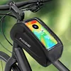 Bike Front Frame Bag Hard Shell Bike Phone Bag Cycling Pouch Cycling Accessories