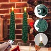 Bougie de sapin de No&euml;l LED avec t&eacute;l&eacute;commande