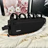 1.5L Bicycle Storage Pouch Bike Frame Bag Cycling Storage Bag for Outdoor Riding