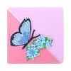 6pcs DIY Rhinestones Mosaic Diamond Painting Corner Bookmark Kit