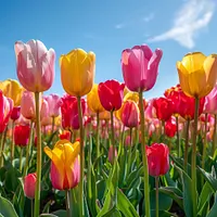 Tulip Parade - Diamond Painting
