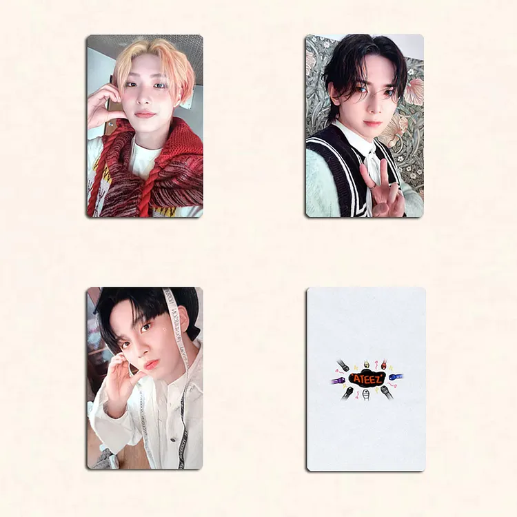 officialateezshop ATEEZ 4th ATINY Membership Kit Photocard