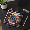 4 Pcs Skull Coloring Book Set Mindfulness Art Books for Adults 