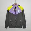 Brazil National Team Windbreaker Purple-Black love fball
