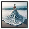 Girl - 14CT Stamped Cross Stitch - 40*40cm - Character