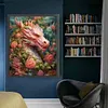 >SALE<Full Embroidery Eco-cotton Thread 11CT Print Flower Dragon Cross Stitch 50x60cm