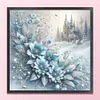 (Multi-Style)Winter Scenery-11CT Stamped Cross Stitch 40*40cm/15.75*15.75in