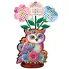 2026&2027 DIY Double Sided Drills Calendar Craft Art Kit Wooden Diamond Painting Calendar Set