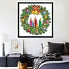 Christmas Wreath-Special Shaped Diamond Painting Kit