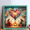 (Multi-Style) Colorful Flowers Tree-11CT Stamped Cross Stitch 45*45cm