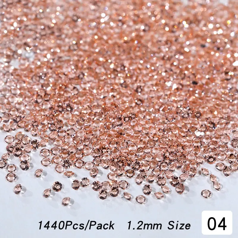 48pcs Mixed Size Aurora Little Bear Nail Art Accessories Resin Kawaii Bear Stereo FlatBack 3D Fashion Fingernail DIY Decoration-Nail Inspo