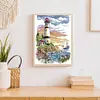 Stamped Cross Stitch-Lighthouse ( 30 X 40cm)
